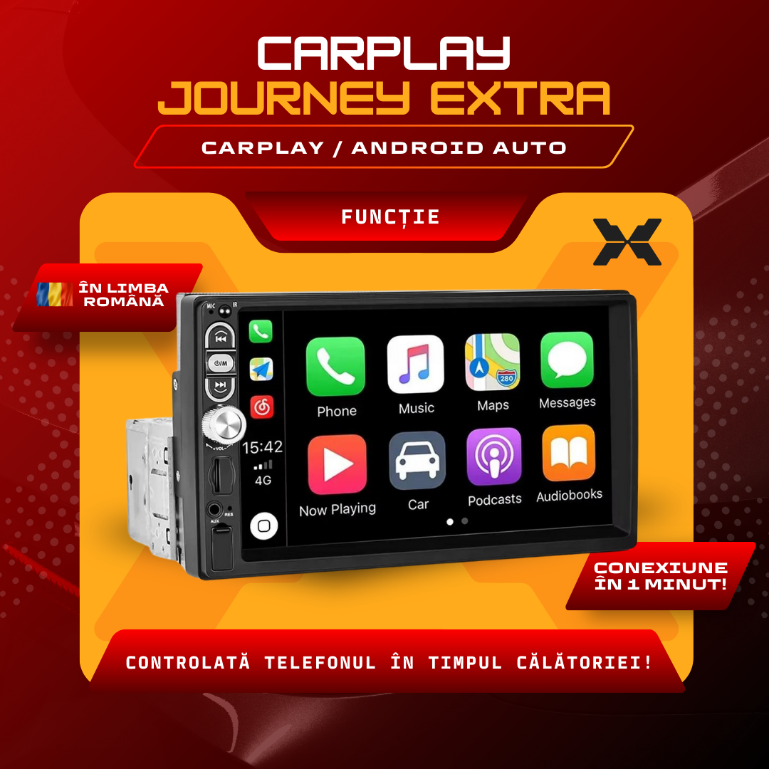 CarPlay Journey Extra - Cel Mai Bun Prieten al Mașinii Tale