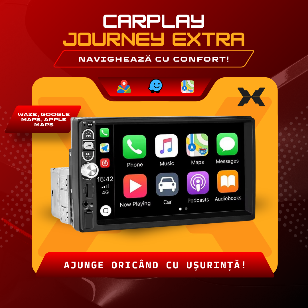 CarPlay Journey Extra - Cel Mai Bun Prieten al Mașinii Tale